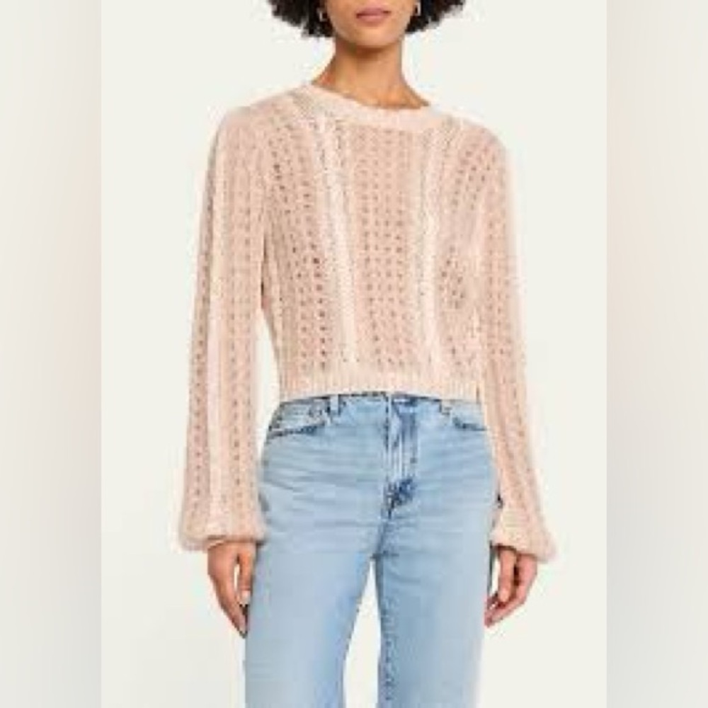 FRAME Femme Cable sweater size large